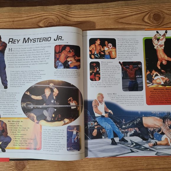 WCW The Ultimate Guide Hardcover book (AS IS) - Picture 2 of 4